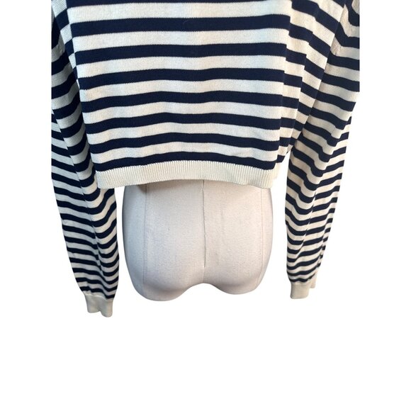2/$30 ZARA Striped Small Cropped Sweater Viscose & Polyamide - Picture 13 of 14